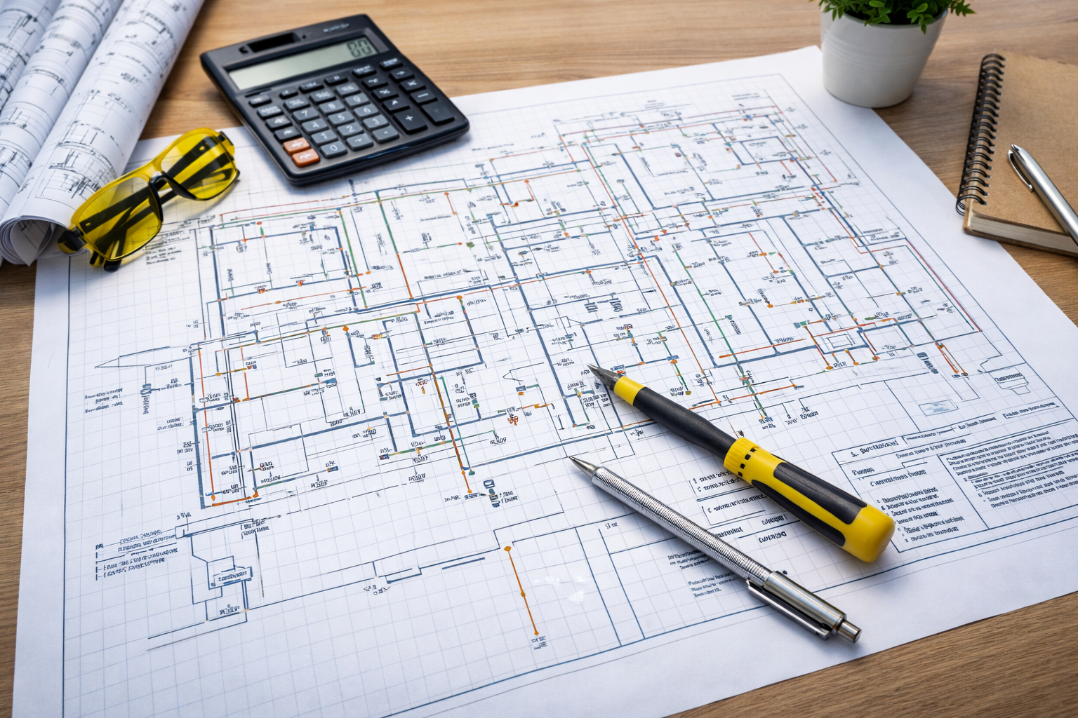 Planos Eléctricos Industriales con Herramientas